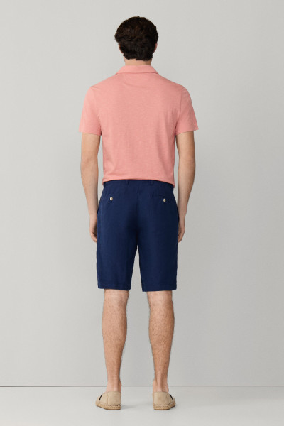 ŠORTKY HACKETT LONDON PD LINEN SHORT - Fotografie č. 3