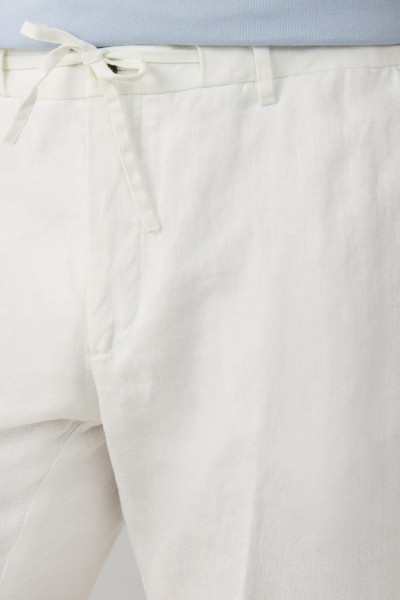 ŠORTKY HACKETT LONDON PD LINEN SHORT - Fotografie č. 4