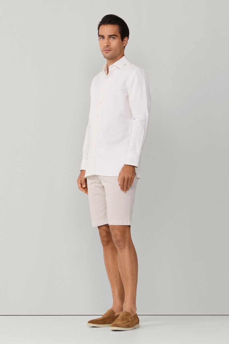 Šortky Hackett London Brighton Short Stone Beige