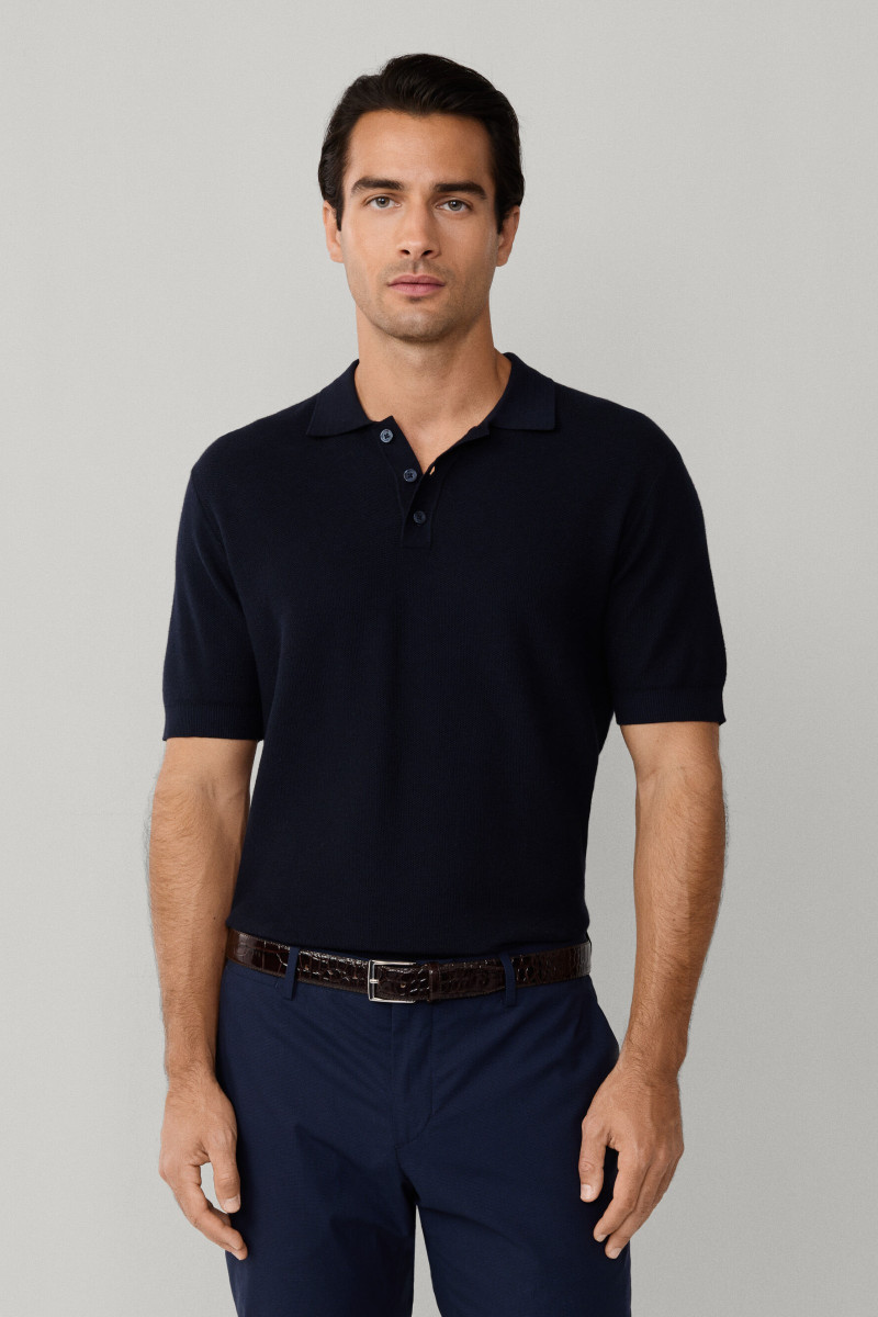 Sveter Hackett London Honeycomb Ss Polo Old Navy