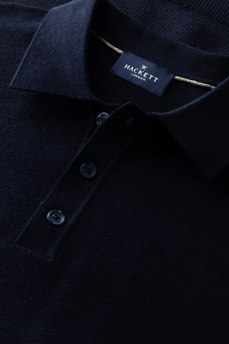 Sveter Hackett London Honeycomb Ss Polo Old Navy
