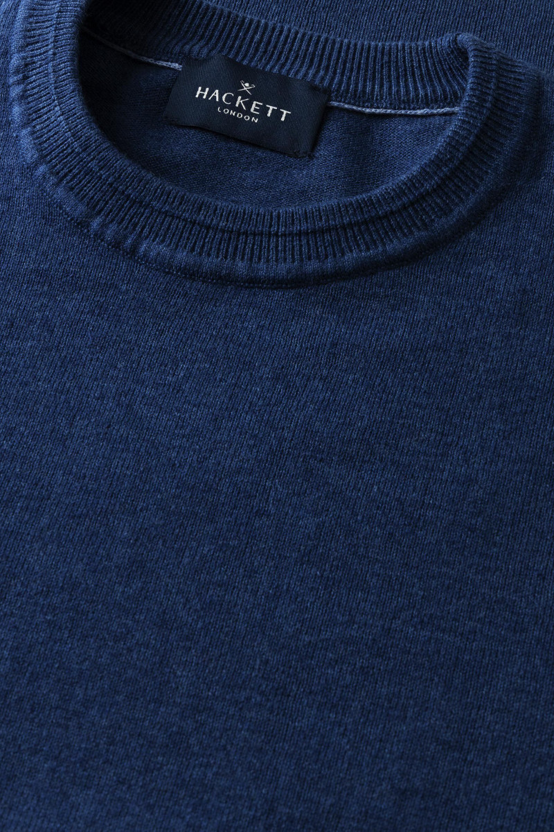 Sveter Hackett London Cotton Linen Crew Old Navy