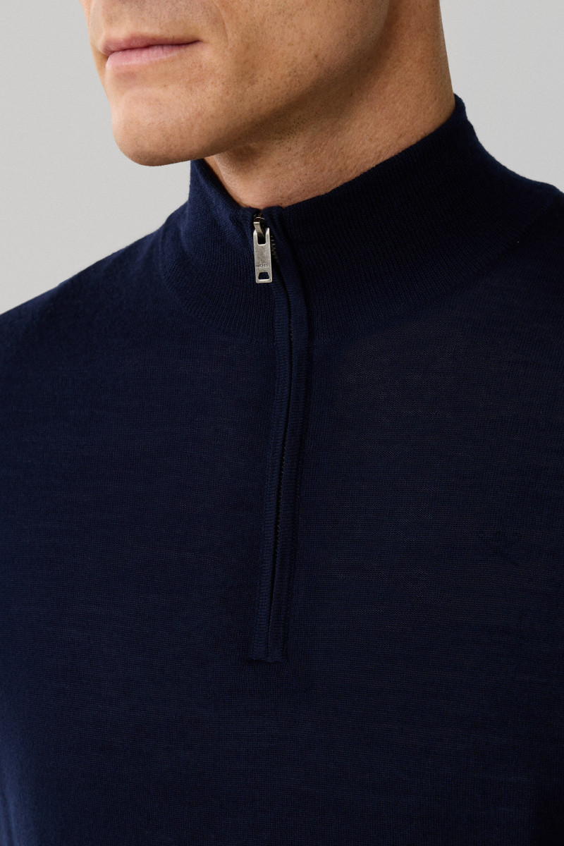 Sveter Hackett London Ess Merino Hzip Old Navy