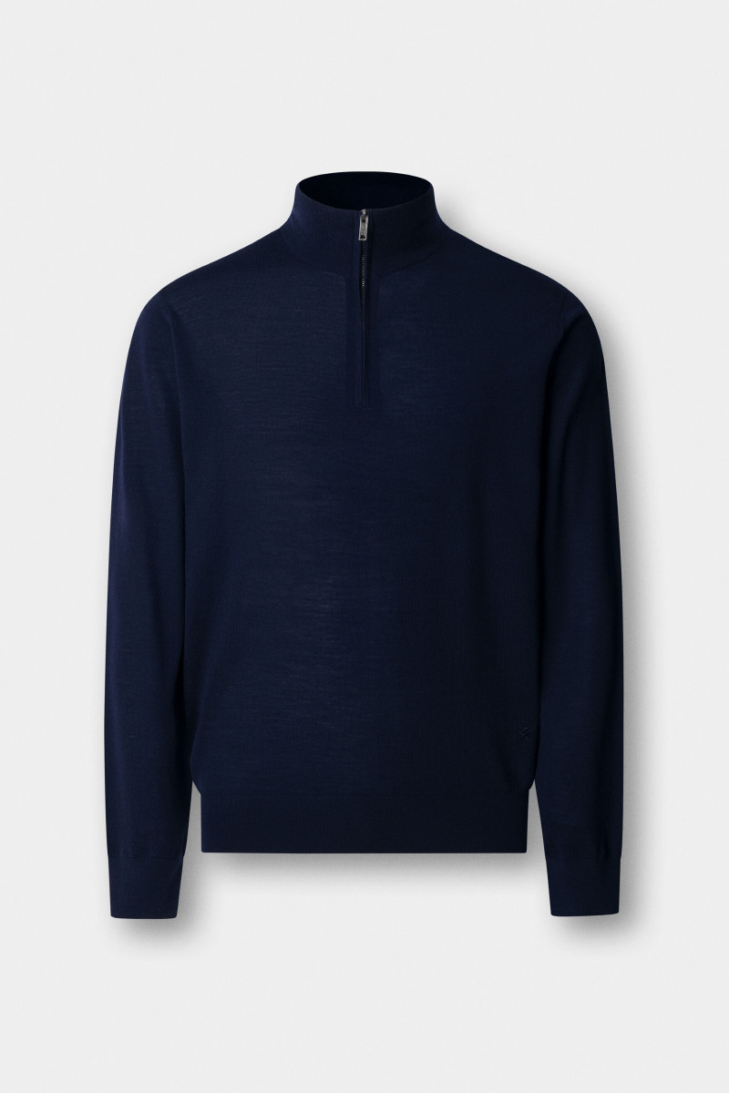 Sveter Hackett London Ess Merino Hzip Old Navy
