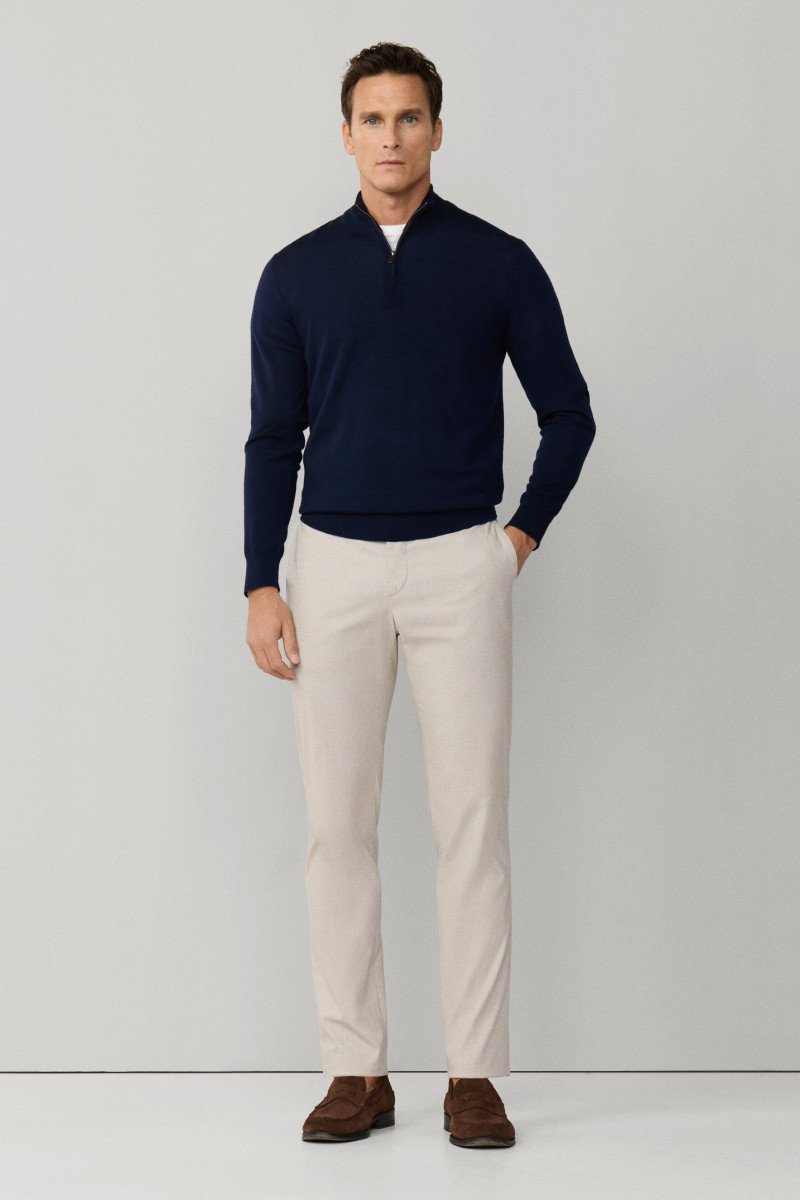 Sveter Hackett London Ess Merino Hzip Old Navy