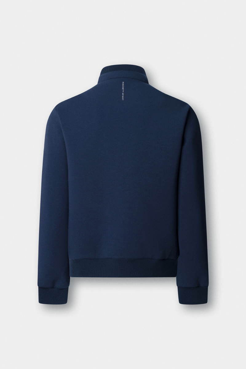Mikina Hackett London Hs Estate Hybrid Fz Navy