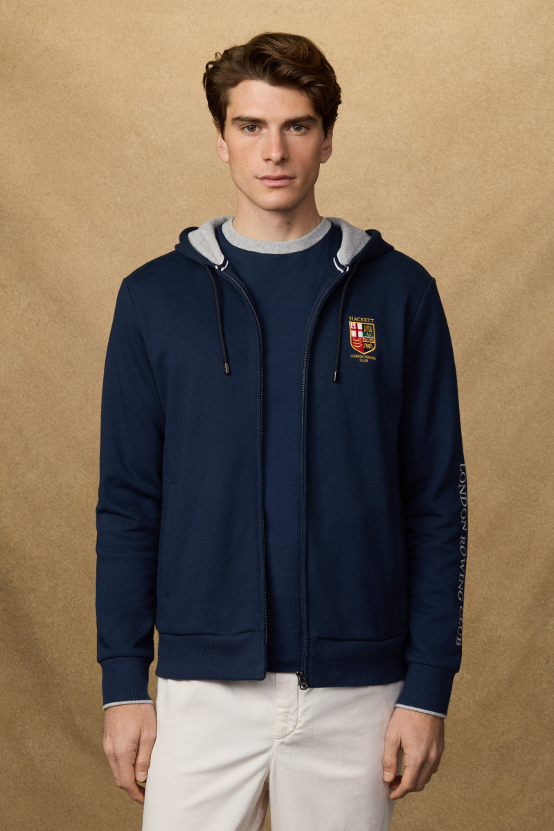 Mikina Hackett London Heritage Lrc Fz Hoody Old Navy