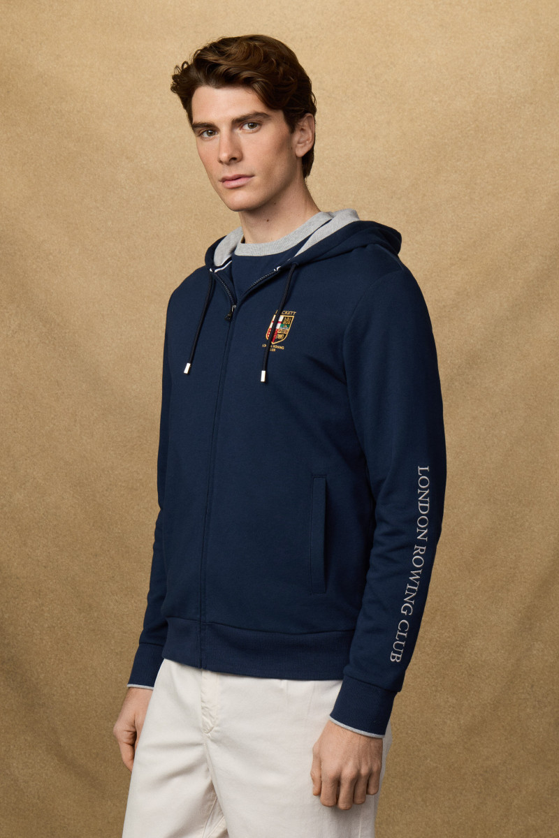Mikina Hackett London Heritage Lrc Fz Hoody Old Navy