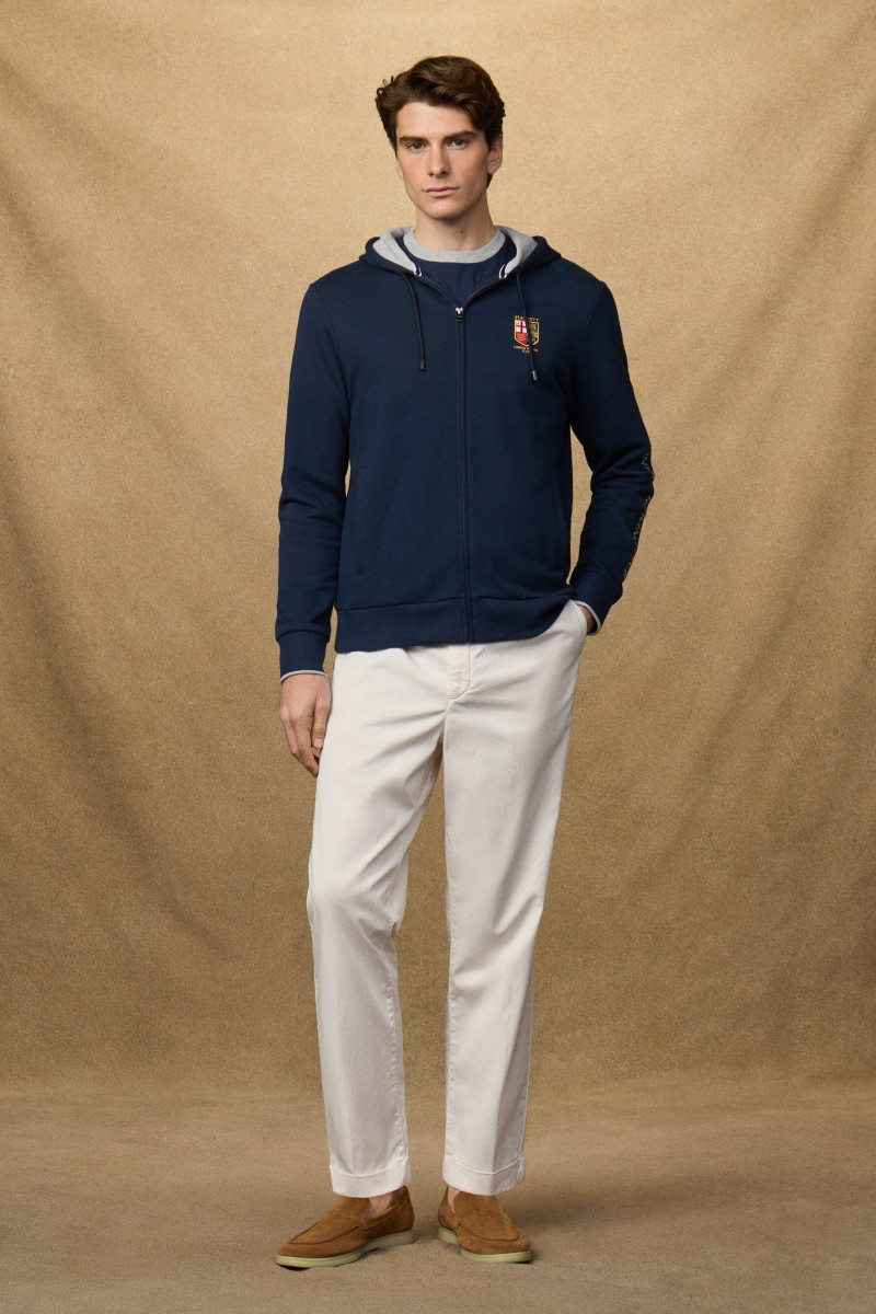 Mikina Hackett London Heritage Lrc Fz Hoody Old Navy