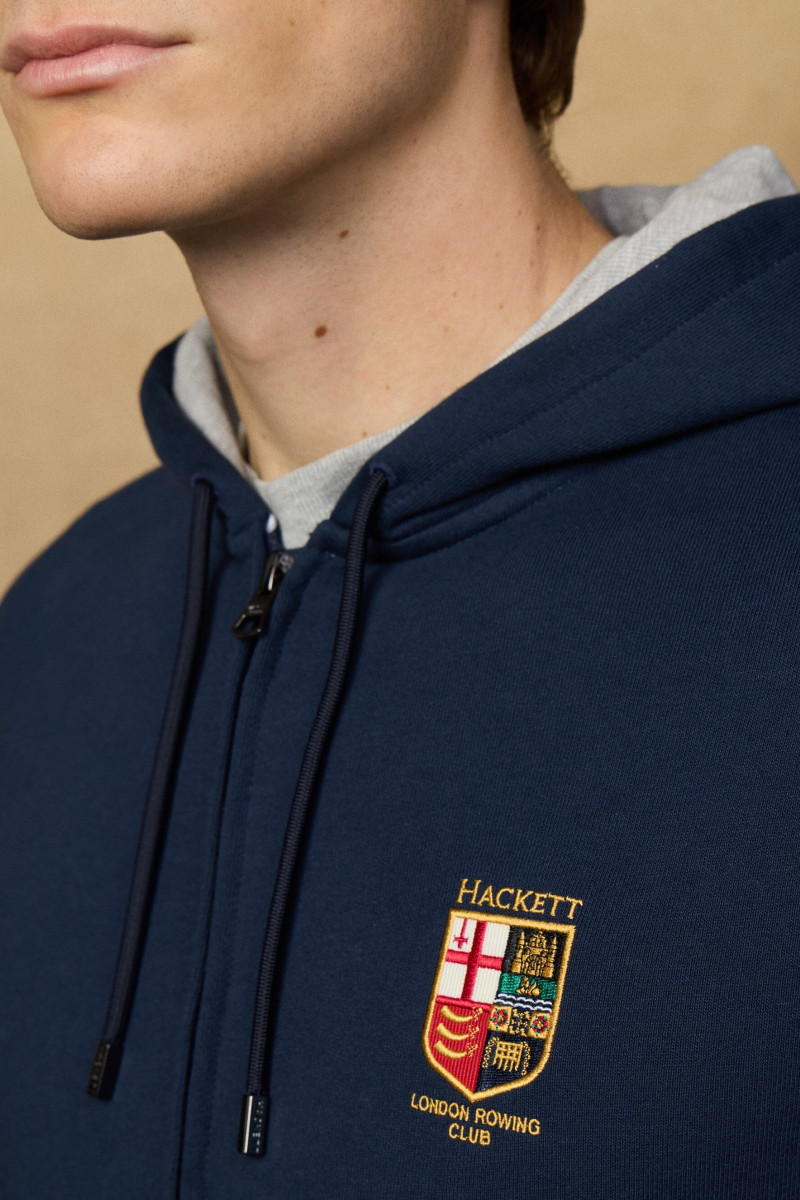 Mikina Hackett London Heritage Lrc Fz Hoody Old Navy