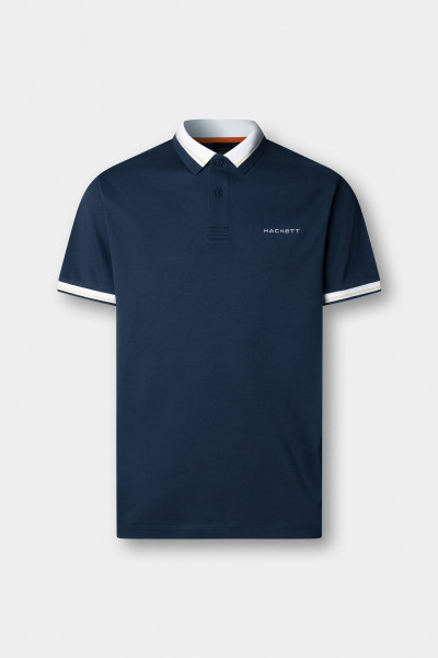 PÓLÓ HACKETT LONDON HS CLUB COLLAR POLO - Kép 7