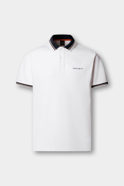 PÓLÓ HACKETT LONDON HS CLUB COLLAR POLO - Kép 8