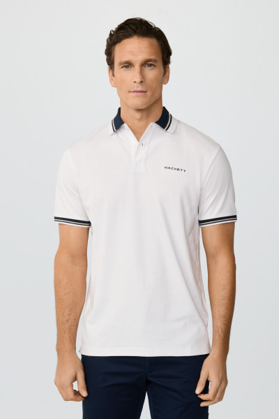 PÓLÓ HACKETT LONDON HS CLUB COLLAR POLO - Kép 6