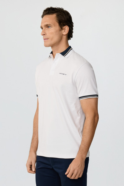 PÓLÓ HACKETT LONDON HS CLUB COLLAR POLO - Kép 7