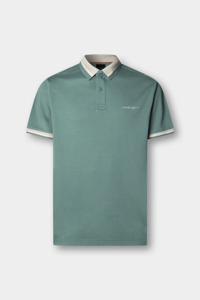 PÓLÓ HACKETT LONDON HS CLUB COLLAR POLO - Kép 7