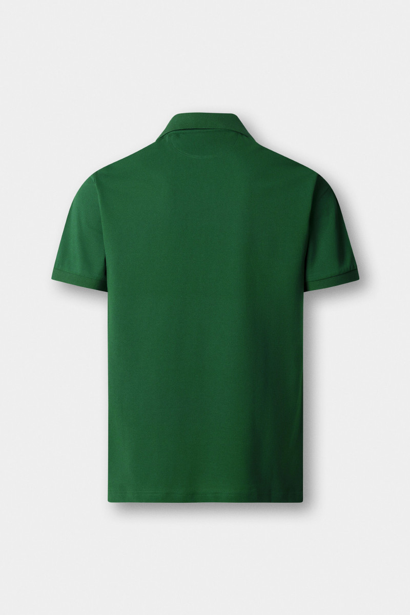 Polokošeľa Hackett London Slim Fit Logo Apple Green