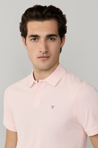 PÓLÓ HACKETT LONDON SLIM FIT LOGO - Kép 6