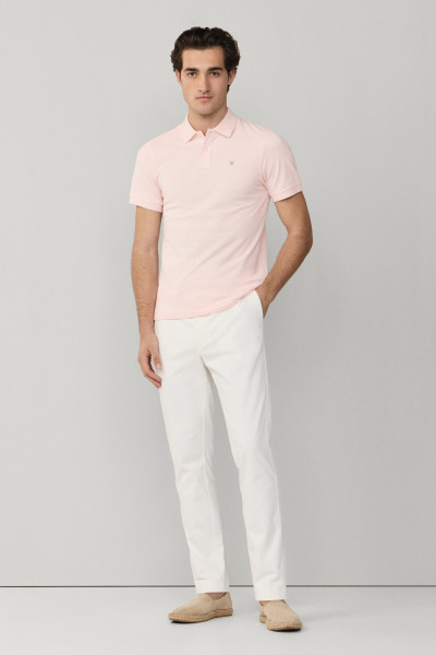 PÓLÓ HACKETT LONDON SLIM FIT LOGO - Kép 2
