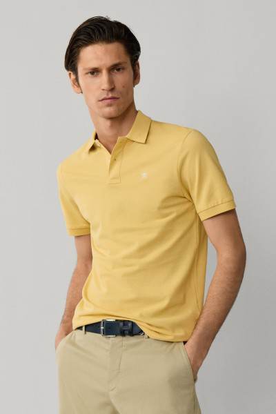 PÓLÓ HACKETT LONDON SLIM FIT LOGO - Kép 1