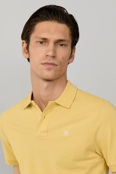 PÓLÓ HACKETT LONDON SLIM FIT LOGO - Kép 8
