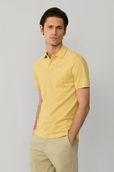 PÓLÓ HACKETT LONDON SLIM FIT LOGO - Kép 7