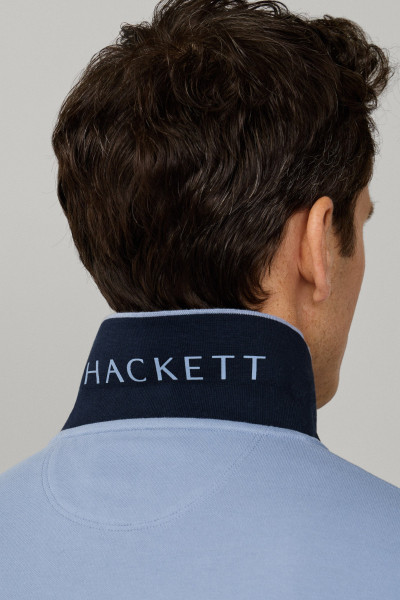 PÓLÓ HACKETT LONDON SLIM FIT LOGO - Kép 5