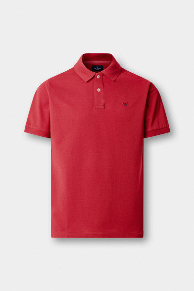 PÓLÓ HACKETT LONDON SLIM FIT LOGO - Kép 9