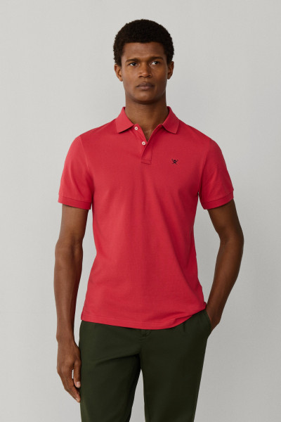 PÓLÓ HACKETT LONDON SLIM FIT LOGO - Kép 1