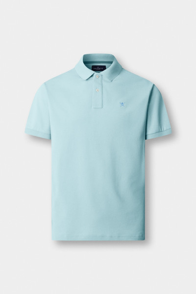 PÓLÓ HACKETT LONDON SLIM FIT LOGO - Kép 8