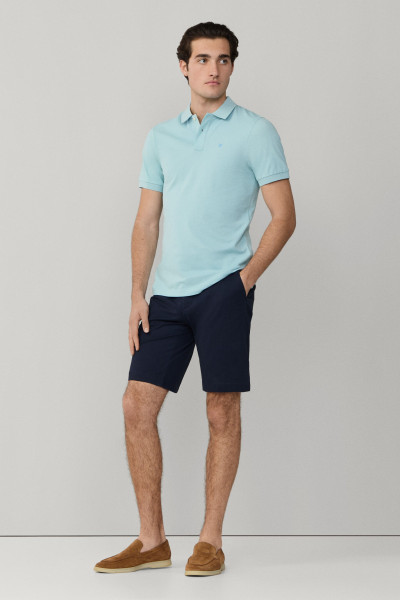 PÓLÓ HACKETT LONDON SLIM FIT LOGO - Kép 2