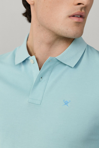 PÓLÓ HACKETT LONDON SLIM FIT LOGO - Kép 3