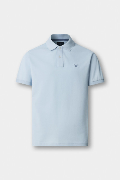 PÓLÓ HACKETT LONDON SLIM FIT LOGO - Kép 9