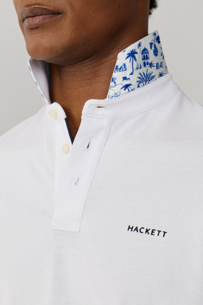 PÓLÓ HACKETT LONDON SWIM TRIM ISLAND POLO - Kép 4