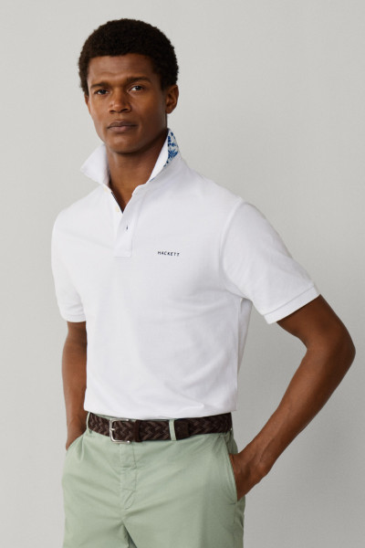 PÓLÓ HACKETT LONDON SWIM TRIM ISLAND POLO - Kép 7