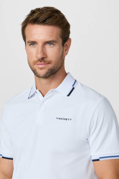 PÓLÓ HACKETT LONDON HS COAST TIPPED POLO - Kép 4