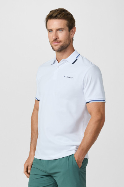 PÓLÓ HACKETT LONDON HS COAST TIPPED POLO - Kép 7