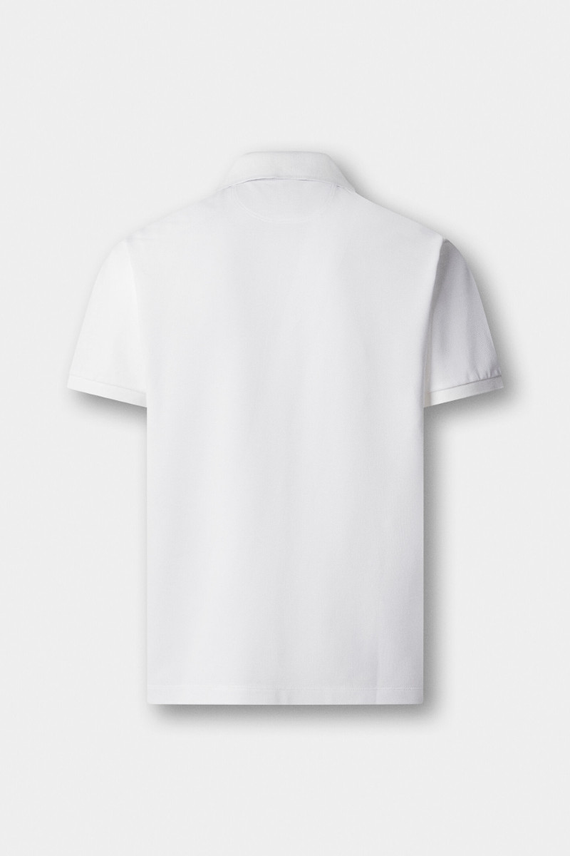 Polokošeľa Hackett London Heritage Harry Polo Optic White