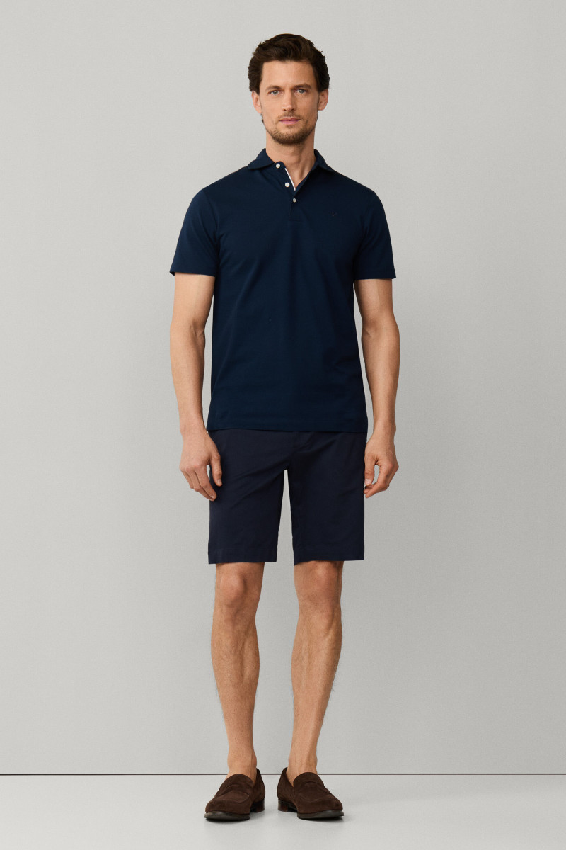 Polokošeľa Hackett London Oxford Pique Polo Ss Navy