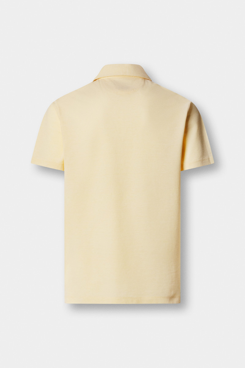 Polokošeľa Hackett London Oxford Pique Polo Ss Pastel Yellow