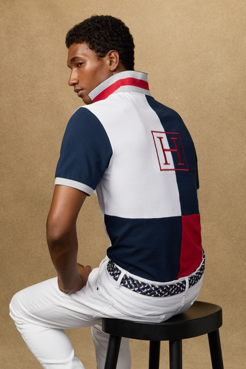 Polokošeľa Hackett London Heritage H Quad Back Optic White