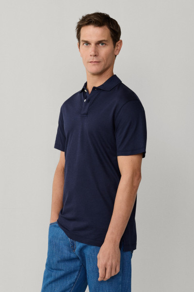 PÓLÓ HACKETT LONDON TRAVEL PIQUE POLO - Kép 7