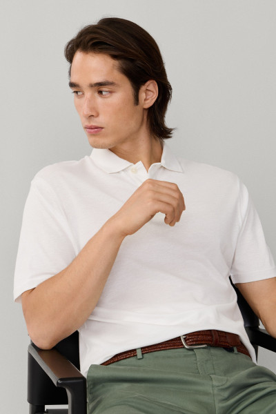 PÓLÓ HACKETT LONDON TRAVEL PIQUE POLO - Kép 5