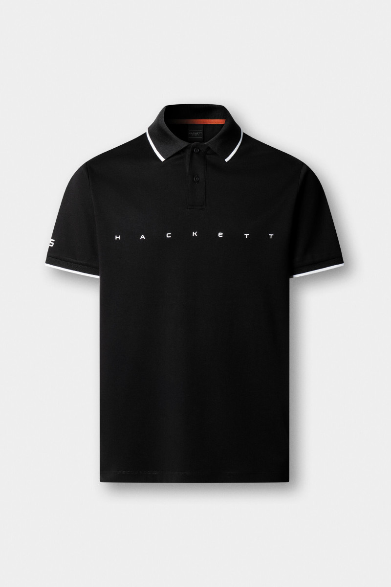 Polokošeľa Hackett London Hs Essential Polo Black
