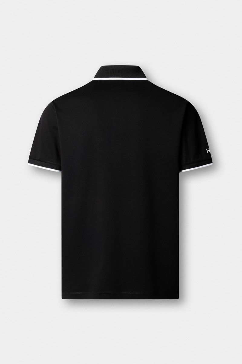 Polokošeľa Hackett London Hs Essential Polo Black