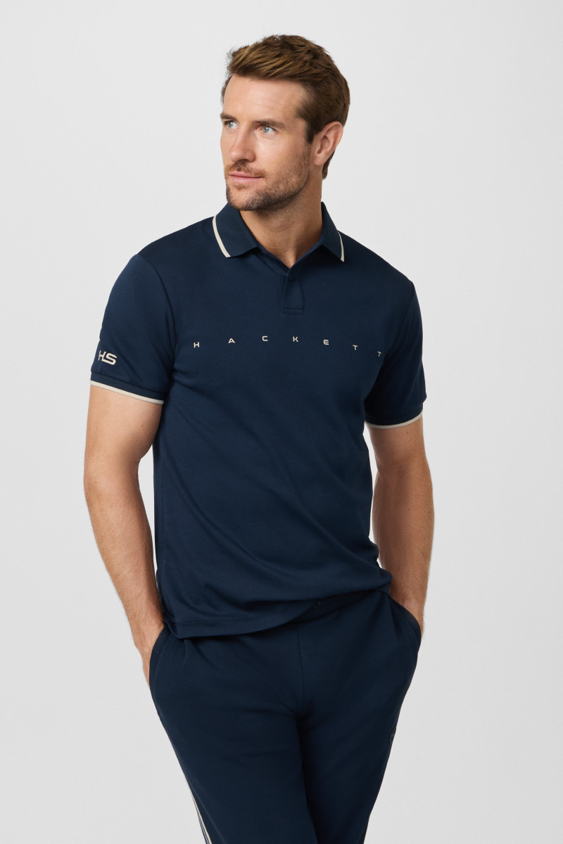 Polokošeľa Hackett London Hs Essential Polo Navy