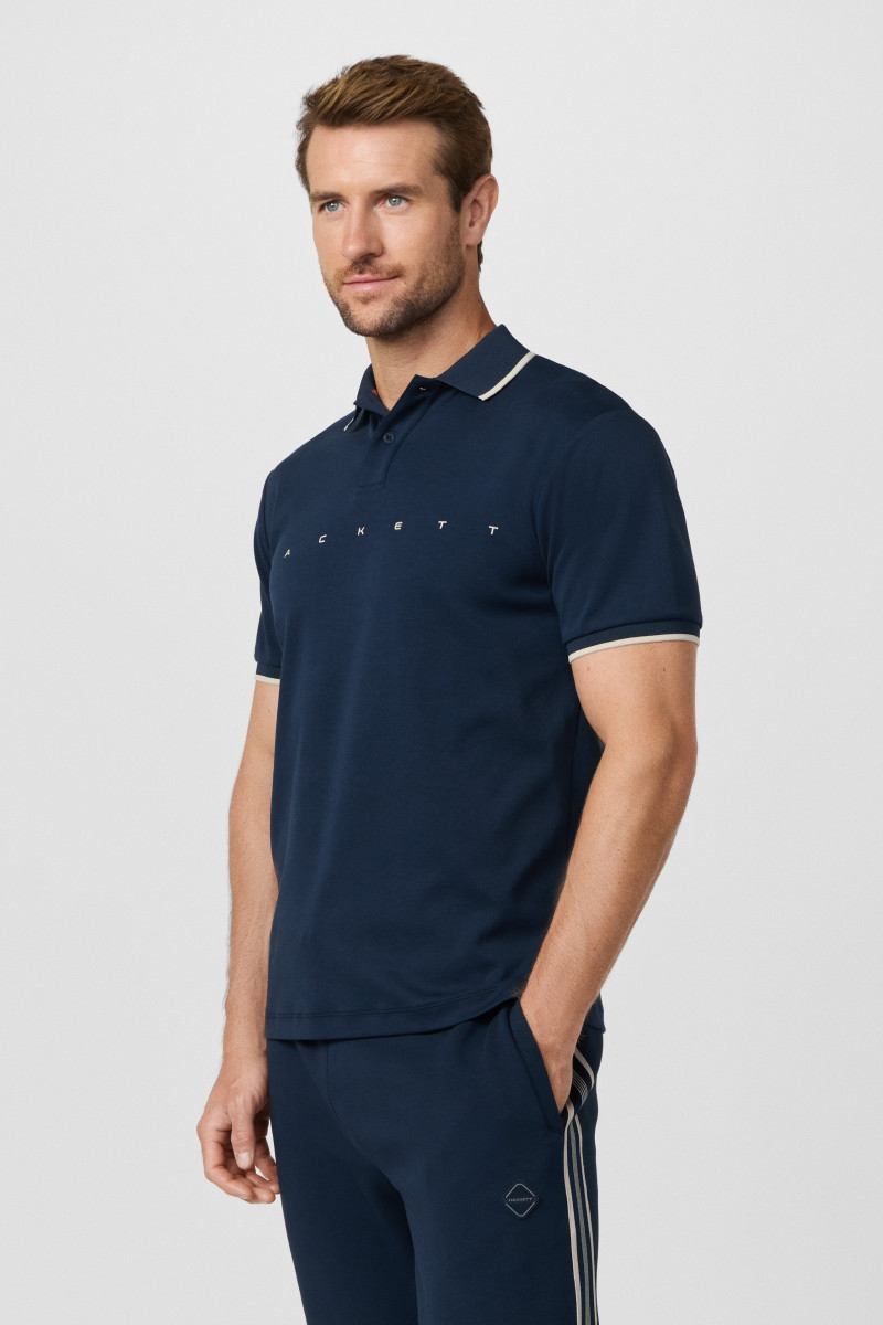 Polokošeľa Hackett London Hs Essential Polo Navy