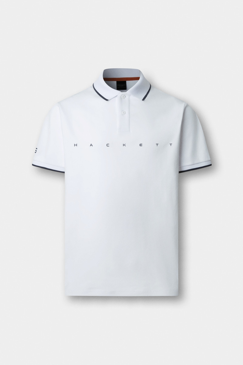 Polokošeľa Hackett London Hs Essential Polo Optic White