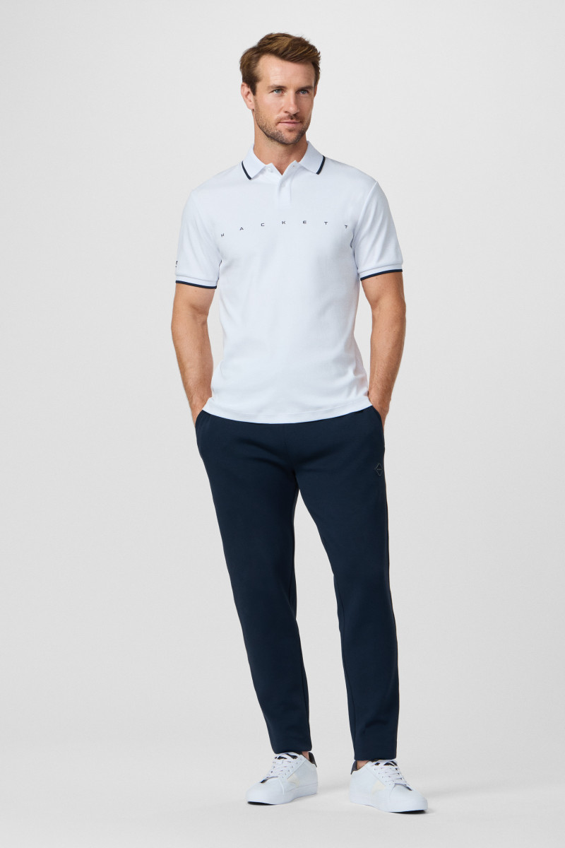 Polokošeľa Hackett London Hs Essential Polo Optic White