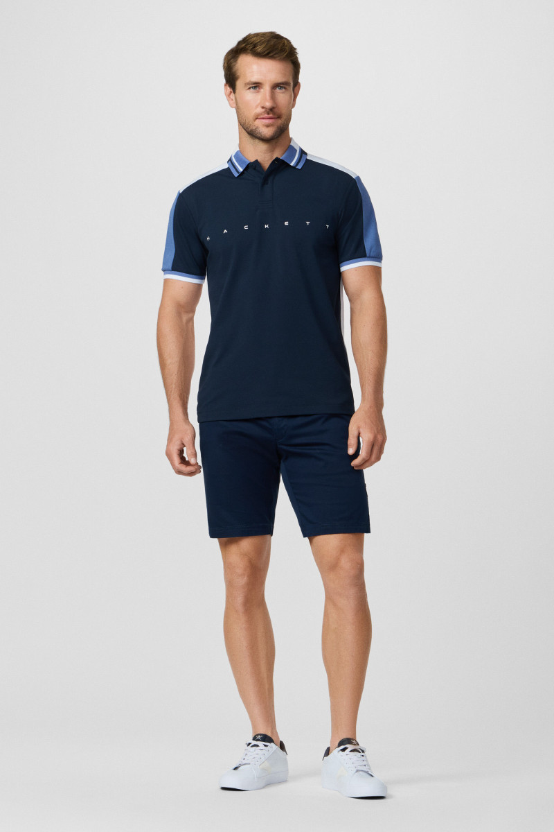 Polokošeľa Hackett London Hs Multi Polo Ss Navy