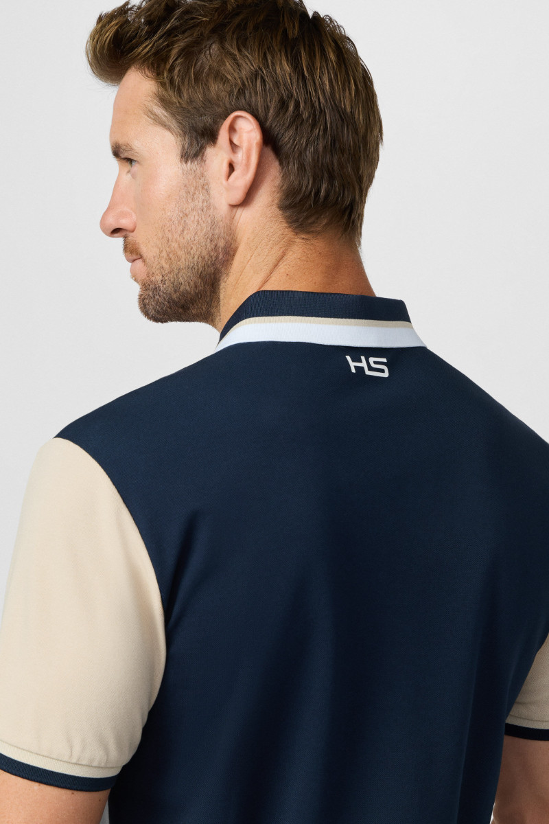 Polokošeľa Hackett London Hs Multi Polo Ss Optic White